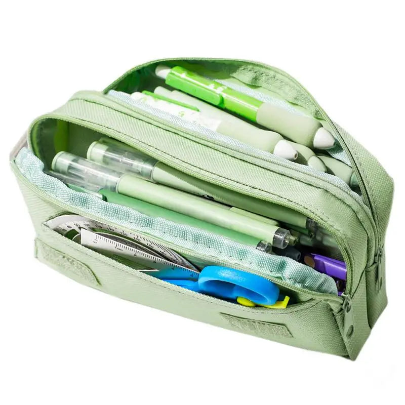 Capybara Pencil Pouch Cute Panda Pencil Case Organizer for Girls Large Capacity Marker Pouch Pen Bag Fidget Aesthetic Pencil Bag